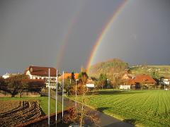 Detligen mit Regenbogen